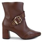 Bota Feminina Ramarim Couro Marrom Capuccino - 2659103-6