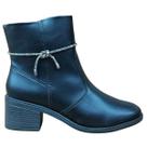 Bota Feminina Ramarim em Napa e Detalhes Bordados Brilho Bota Feminina Ramarim em Napa e Detalhes Bordados Brilho