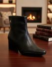 Bota Feminina Ramarim Original Napa Fall Salto Médio