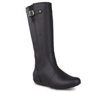 Bota feminina rasteira Fernie forrada em lã sintética Ref.:23662 Bota feminina rasteira Fernie forrada em lã sintética Ref.:23662