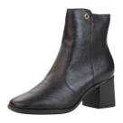 Bota Feminina Salto Baixo Bloco Couro Confortavel Bebece Bota Feminina Salto Baixo Bloco Couro Confortavel Bebece