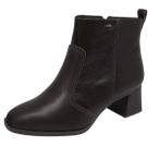 Bota Feminina Salto Bloco Conforto Elegante Moderna Dakota