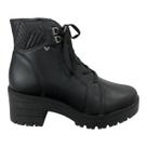 Bota Feminina Salto Bloco Forte Original Mississipi Resistente Ref MC831