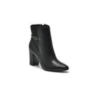 Bota Feminina Salto Grosso Brilho Via Marte 021258