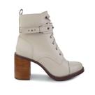 Bota Feminina Solis Brasil Cromo Bege Baunilha - 4857
