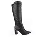 Bota Feminina Tanara Cano Longo Vertuo Preta - T8373 Bota Feminina Tanara Cano Longo Vertuo Preta - T8373