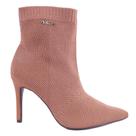 Bota Feminina Tecido Zariff By Bebecê T6216-147 Canela