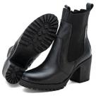 Bota Feminina Tratorada em Couro: Estilo e Conforto