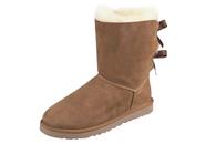 Bota feminina UGG Bailey Bow II castanha tamanho 08