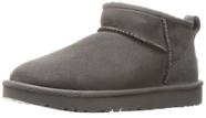 Bota Feminina UGG Classic Ultra Mini Cinza - Tamanho 07 Bota Feminina UGG Classic Ultra Mini Cinza - Tamanho 07