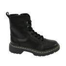 Bota Feminina Usaflex Coturno Preta - AL13
