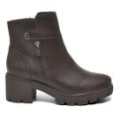 Bota Feminina Via Marte 001-009-01 Cor:CaféTamanho:37 Bota Feminina Via Marte 001-009-01 Cor:CaféTamanho:37