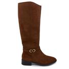 Bota Feminina Via Marte Cano Longo Marrom Camel - 364-001