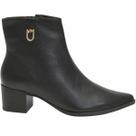 Bota Feminina Via Marte em Couro 231008