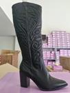BOTA FEMININA VIA MARTE EM COURO CONTRY TEXANA 079-012 BLOCO cor:MascavoTamanho:38