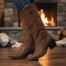 Bota Feminina Via Marte Original Carmuça Country Zíper