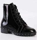 Bota Feminina Vizzano 3059101 Coturno Verniz Solado Spikes Bota Feminina Vizzano 3059101 Coturno Verniz Solado Spikes