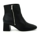 Bota Feminina Vizzano 3098.107 Salto Alto Ziper Confortavel