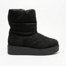 Bota Feminina Vizzano Camurça Strech 3110.100- Preta TAMANHO:37COR:PRETO