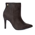 Bota Feminina Vizzano Napa Genebra Salto Fino Marrom Escuro Bota Feminina Vizzano Napa Genebra Salto Fino Marrom Escuro