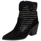 Bota Feminina Western Country Strass Boho Conforto Cacci