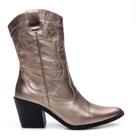Bota Feminina Western Country Texana Bico Fino Rodeio Couro 4500