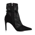 Bota Feminina Zariff Salto Fino Preto