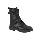 Bota Feminino Coturno Tratorado Vizzano Cano Médio 3101.102 Bota Feminino Coturno Tratorado Vizzano Cano Médio 3101.102