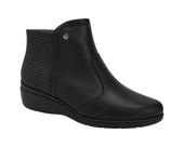 Bota Feminino Piccadilly Cano Curto Anabela Médio Ref 117119