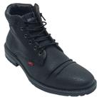 Bota Ferracini Masculina Couro Cano Baixo Casual Bota Ferracini Masculina Couro Cano Baixo Casual