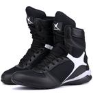 Bota Fitness Treino Mr. Gutt Academia de Couro Unissex Preto