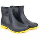 Bota Galocha Borracha PVC Cano Curto Impermeável Pega Forte Grendene