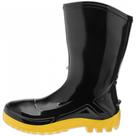 Bota Galocha Galocha Marluvas Preta Solado Amarelo (Cano Medio) 36 Par Bota Galocha Galocha Marluvas Preta Solado Amarelo (Cano Medio) 36 Par