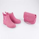 Bota Galocha Grendene Barbie Menina Rosa Ref:22918