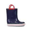 Bota Galocha Infantil Com Alça Luelua Azul Marinho