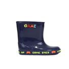 Bota Galocha Infantil Luelua Game Over Azul Marinho