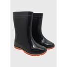 Bota Galocha Jetsky Infantil Kids Preto de Chuva