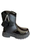 Bota Guids'Baby Coturno De Verniz Ziper Lateral Super Leve e Confortável Infantil 4314.006 (66540)