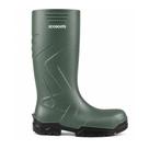 Bota Impermeável Cano Longo Ecoboots Bracol PU Verde Solado Preto Sem Bico CA35047