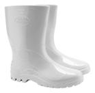Bota Ind. Pvc/ Borracha Impermeável Galocha Branca C/ Médio Bota Ind. Pvc/ Borracha Impermeável Galocha Branca C/ Médio