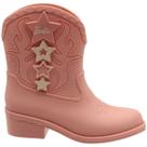 Bota Infantil Barbie Western Fun Bico Fino Menina