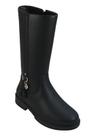 Bota Infantil Cano Longo Pampili Safira Preta