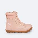 Bota Infantil Cano Médio Pampili Rubi Tachas Rosa 141.068
