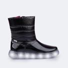 Bota Infantil Com Led Confortável Comfy Macia Menina Moda