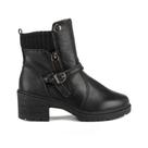 Bota Infantil Coturno Cano Baixo Pink Cats Dakota Tratorada