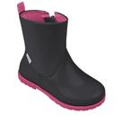 Bota infantil coturno pampili rubi preto verniz 141064