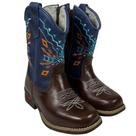 Bota Infantil Country Masculina Bico Quadrado Oklahoma Country
