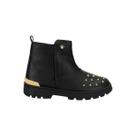 Bota Infantil Feminina Bibi Cano Baixo Urban Preta 1247