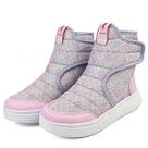 Bota infantil Feminina Cano Alto Conforto Menina Calce Fácil Inverno Colorida MzKid