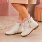 Bota Infantil Feminina Cano Curto Macia Molekinha 2181108 Bota Infantil Feminina Cano Curto Macia Molekinha 2181108